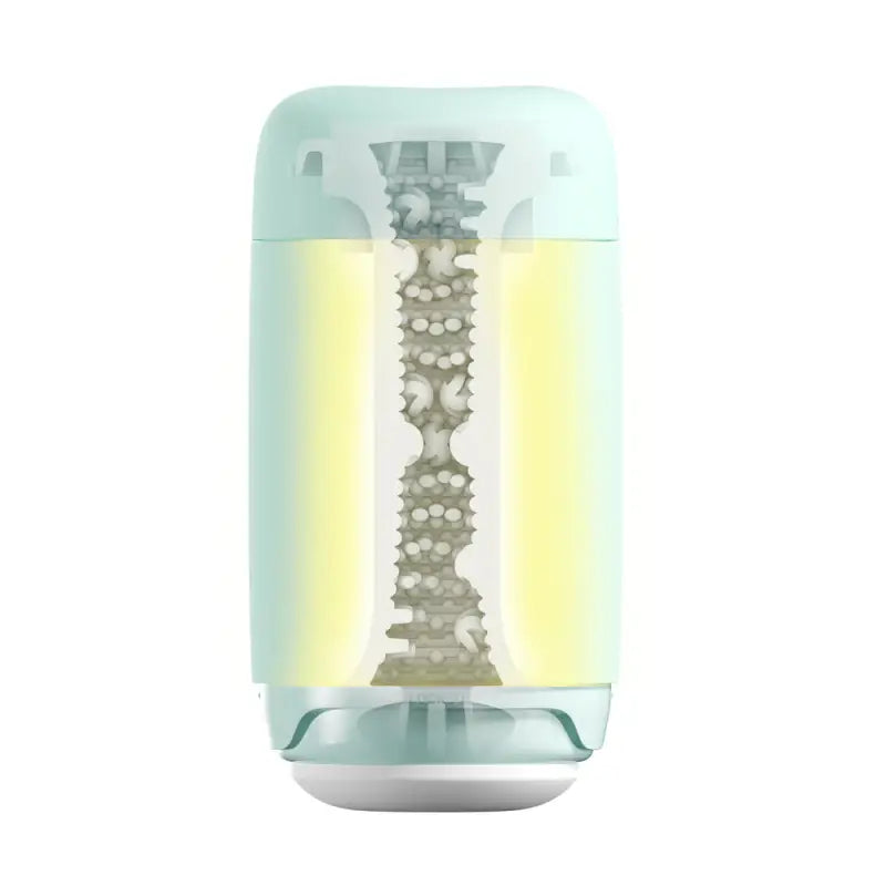 Indulge in Bliss with the Tenga Puffy Mint Green Masturbator