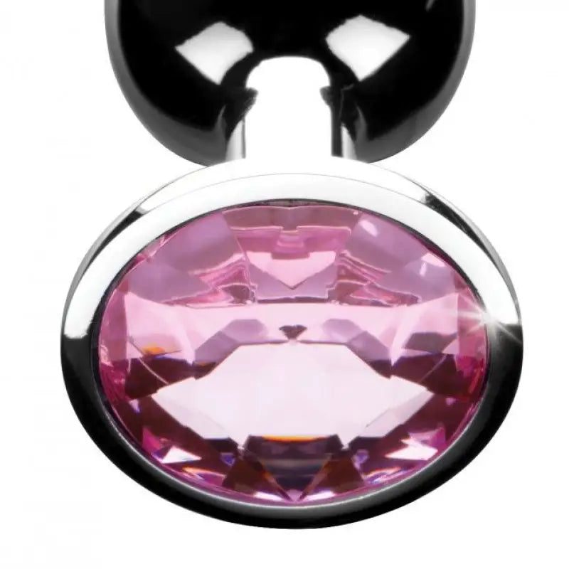 Indulge in Pleasure with the Booty Sparks Pink Gem Medium Anal Plug