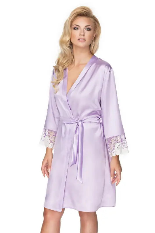 Irall Andromeda Dressing Gown in Lavender for Exquisite Elegance