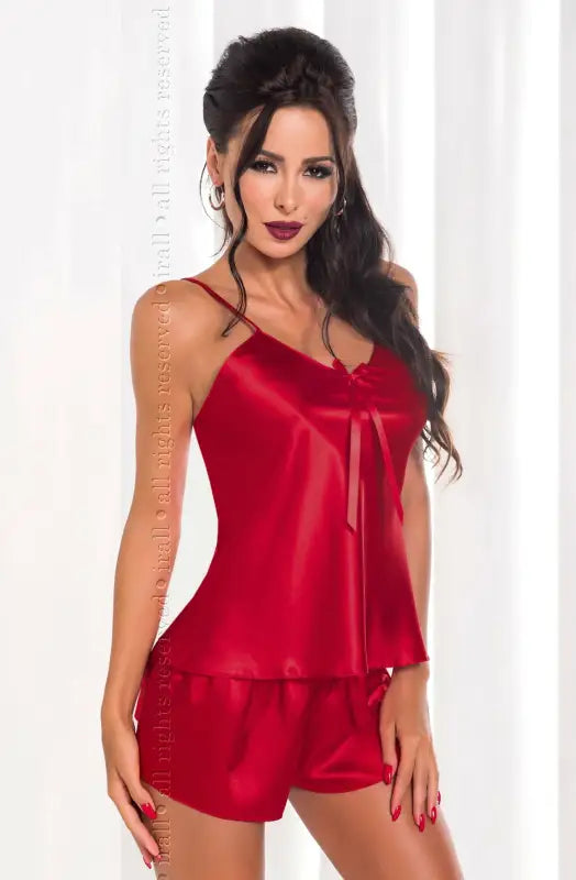 Irall Aria Set Burgundy Unveils Timeless Elegance and Modern Allure