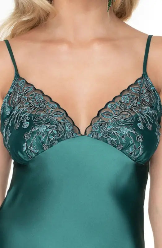 Irall Emerald II Nightdress Dark Green for Unforgettable Evenings