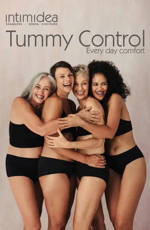 Italian-Made Seamless Tummy Control Culotte Midi for Unmatched Comfort