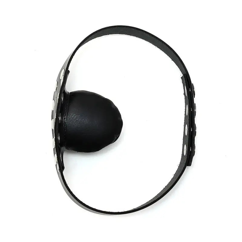 Leather Gag with Studs for Ultimate Comfort and Excitement