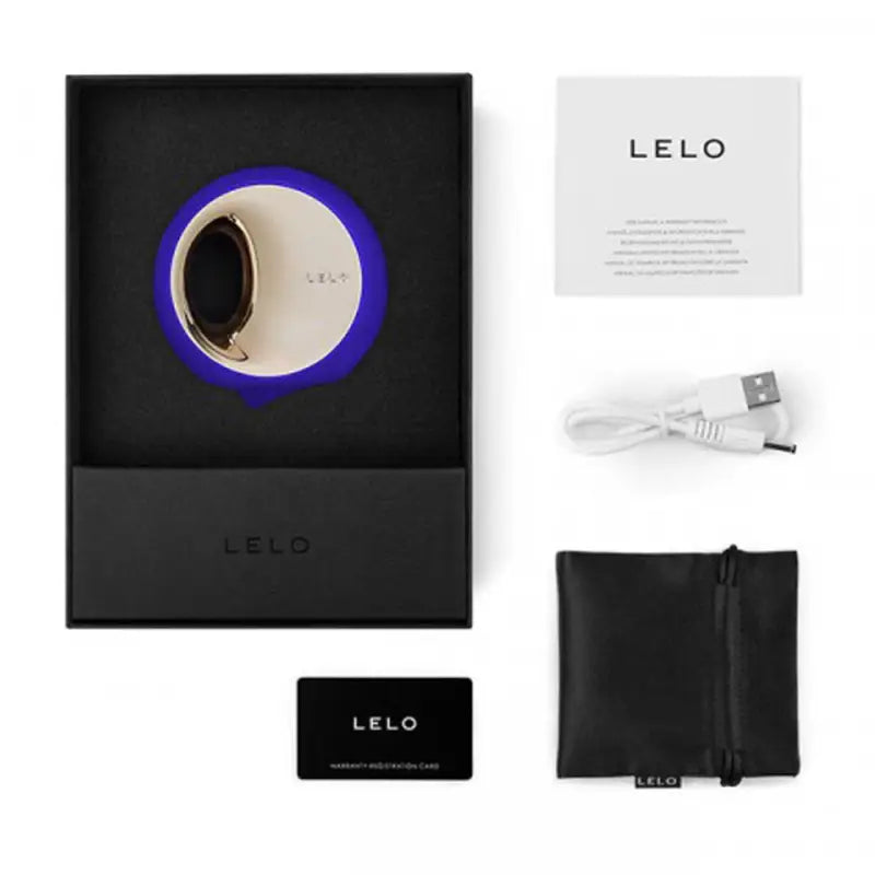 Lelo Ora 3 Deep Midnight Blue Oral Delight for Unmatched Sensations