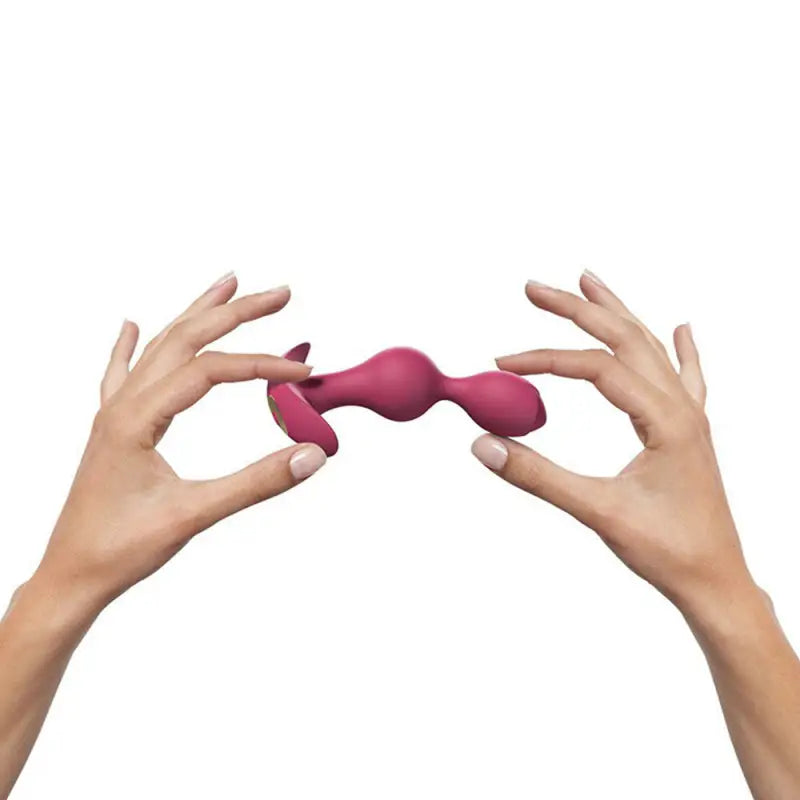 Love Twinny Bud Vibrating Butt Plug for Anal Pleasure