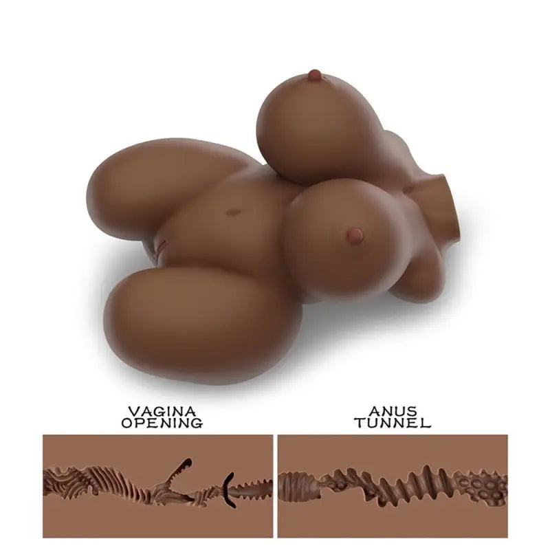 Lovetoy Streetgirls Masturbator Flesh Brown for an Extremely Realistic Experience
