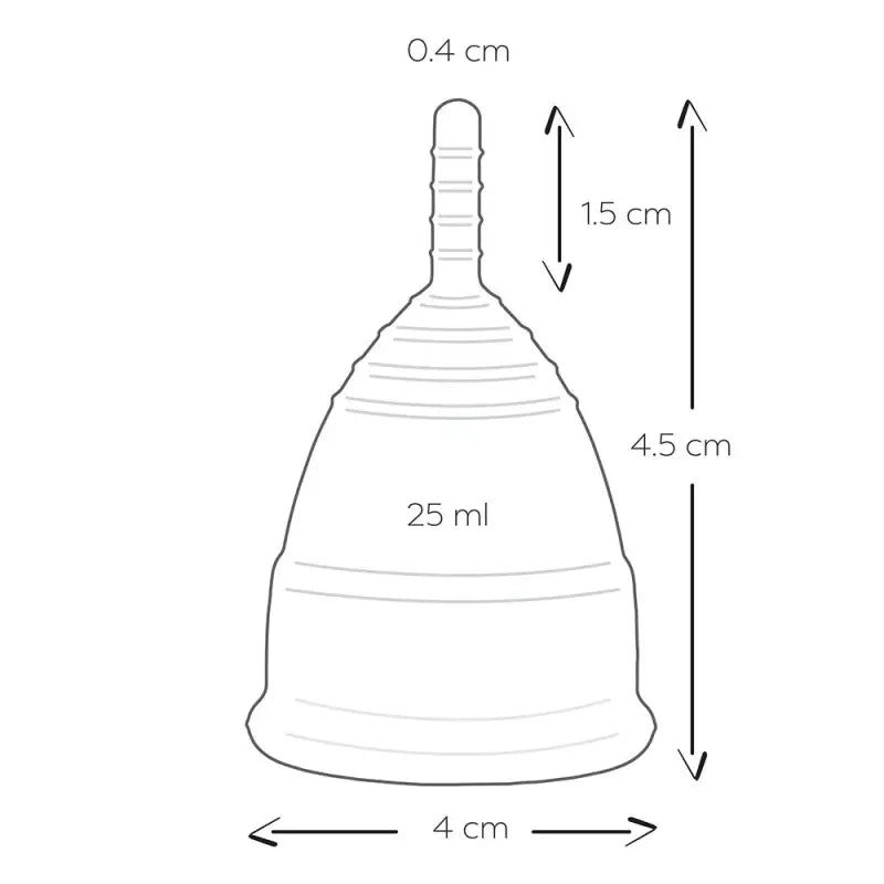 Mae B Intimate Small Menstrual Cups for Personal Hygiene and Relaxation