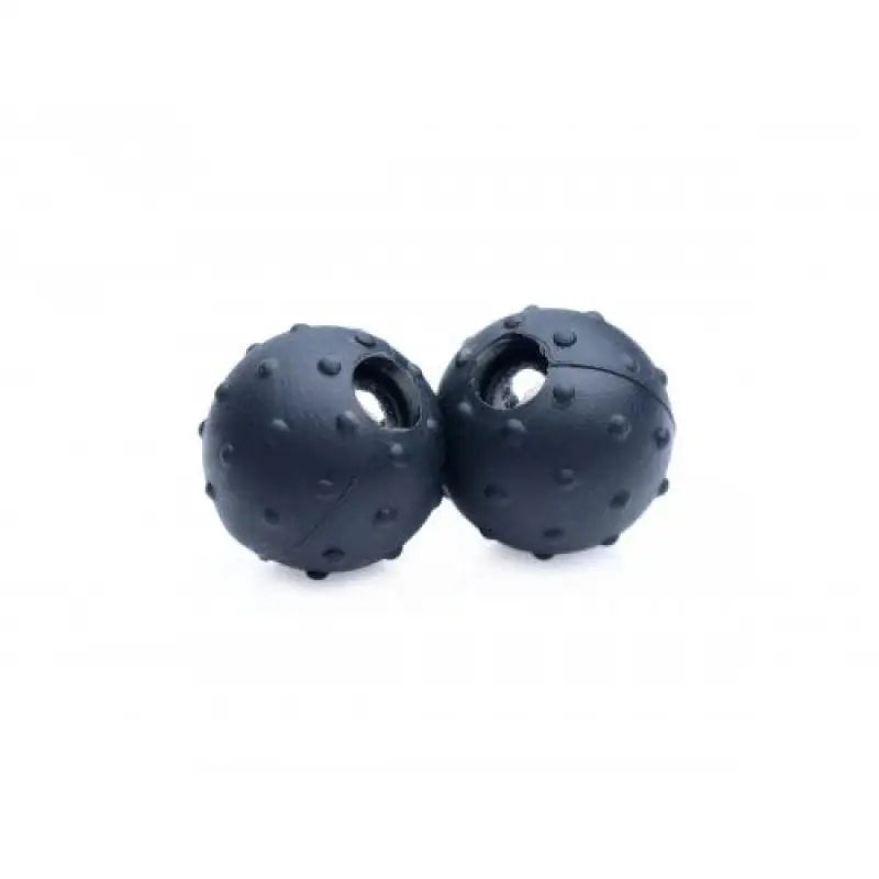 Master Series Dragons Orbs Nubbed Silicone Magnetic Balls for Pleasure