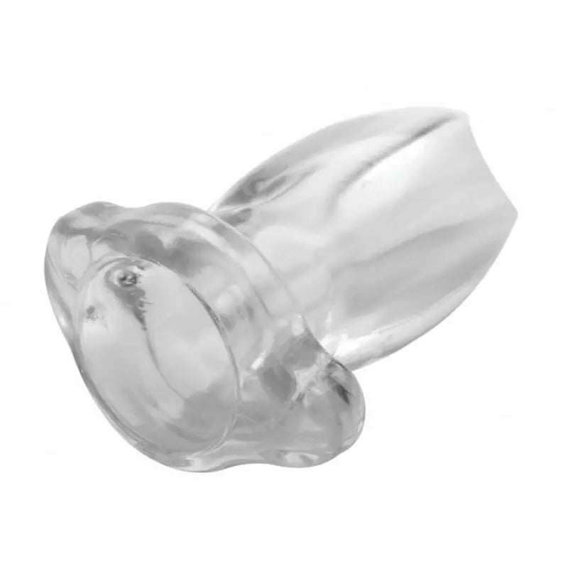 Master Series Peephole Hollow Anal Plug for Exquisite Intimate Exploration