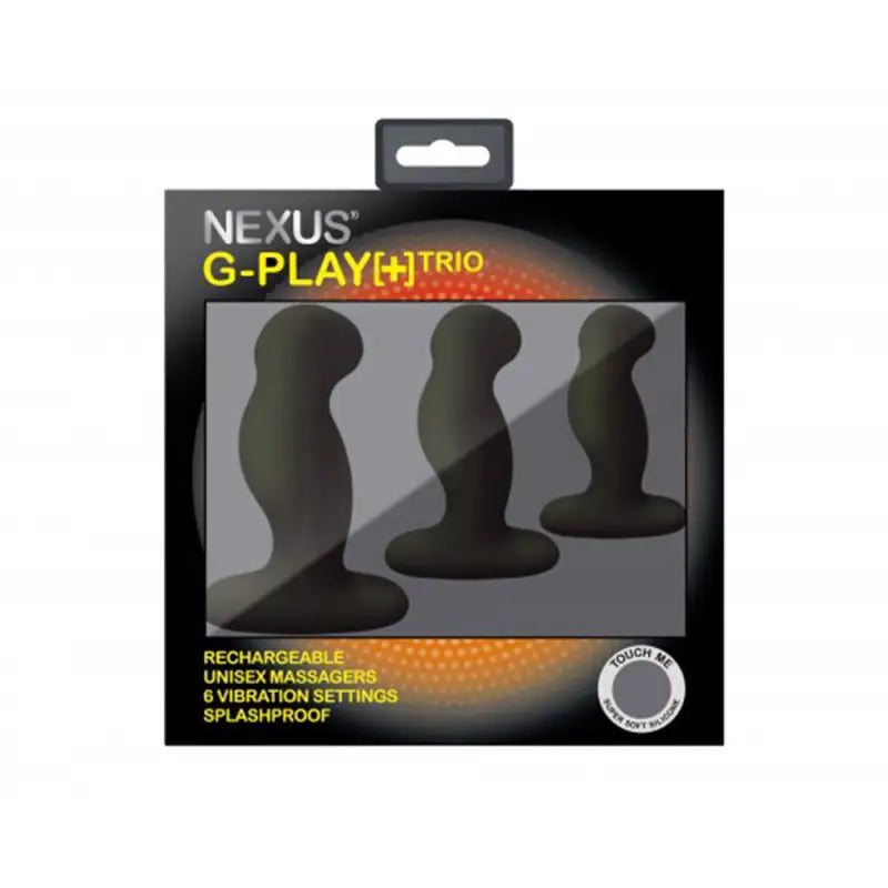 Nexus G Play Trio Vibrating Prostate Massagers for Diverse Exploration