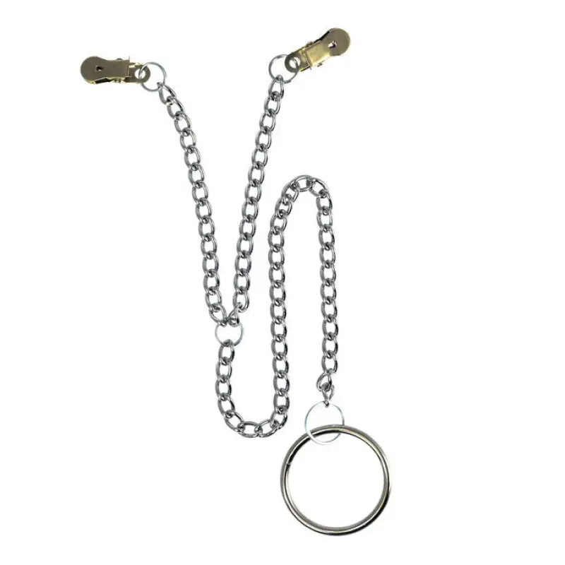 Nipple Clamps with Scrotum Ring for Enhanced Pleasure Experience