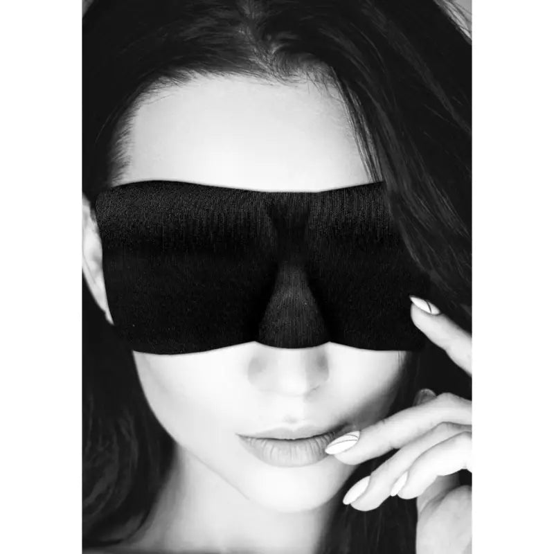 Ouch Satin Curvy Eye Mask for Enhanced Bondage Experiences