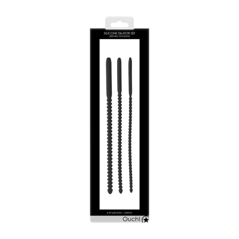 Ouch Silicone Dilator Set for Exciting Sensations and Exploration