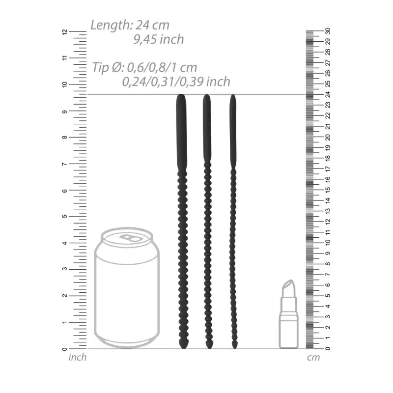 Ouch Silicone Dilator Set for Exciting Sensations and Exploration