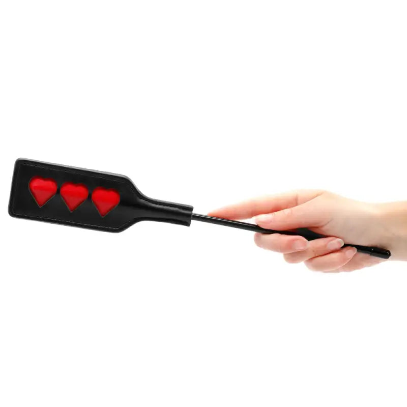 Ouch Small Heart Crop for a Lasting Impression in Bondage Play