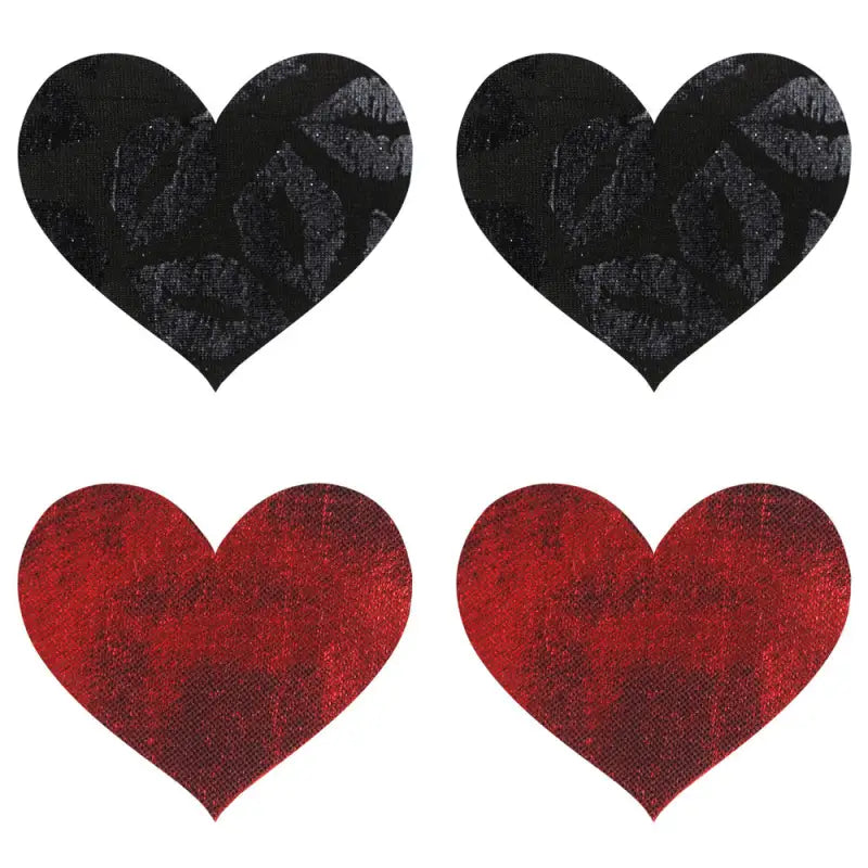 Peekaboo Pasties Stolen Kisses Hearts for Every Occasion