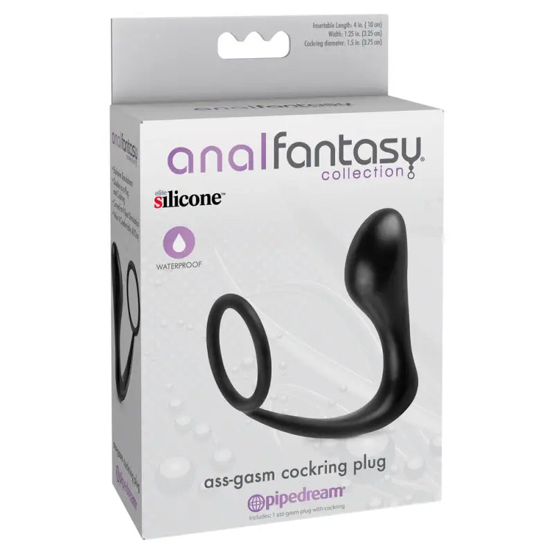 Pipedream Anal Fantasy Prostate Massager and Cock Ring Combination