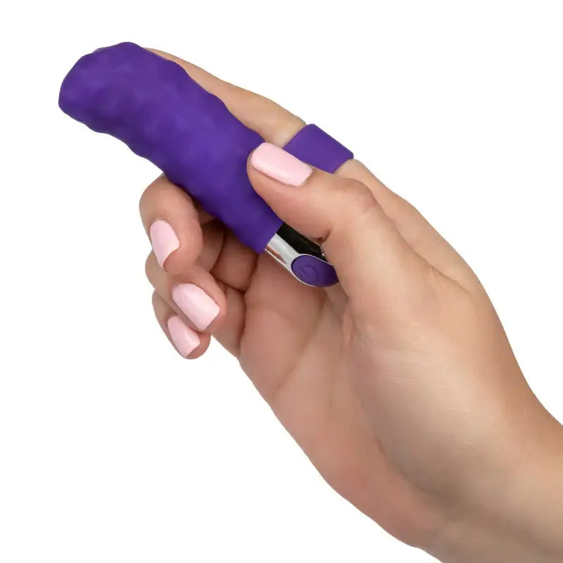 Purple Rechargeable Finger Teaser for Exquisite Intimate Play