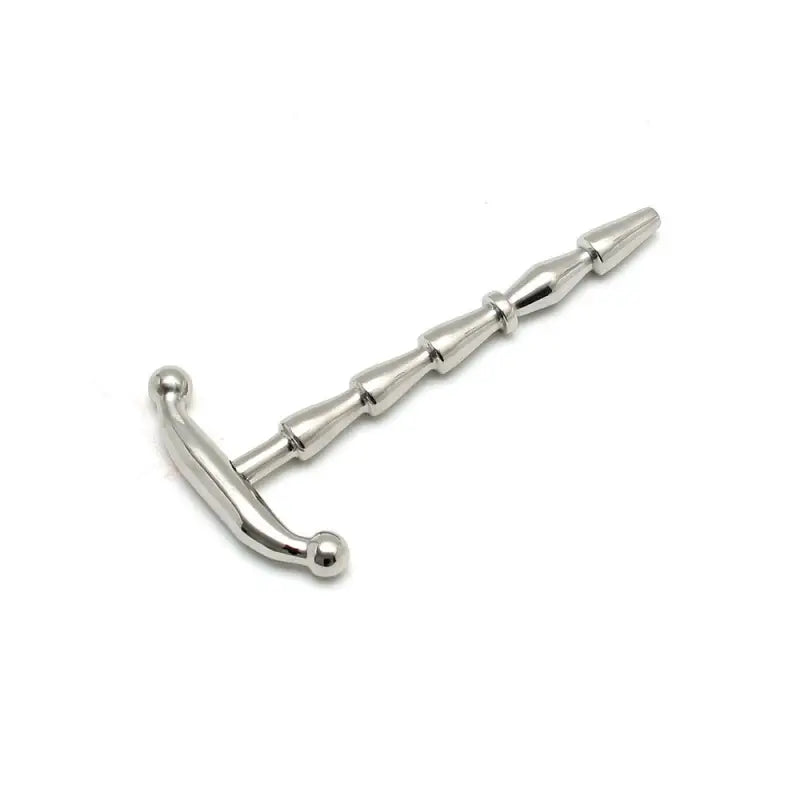 Rimba Bondage Play Ribbed Urethral Stick for Cock and Ball Bondage