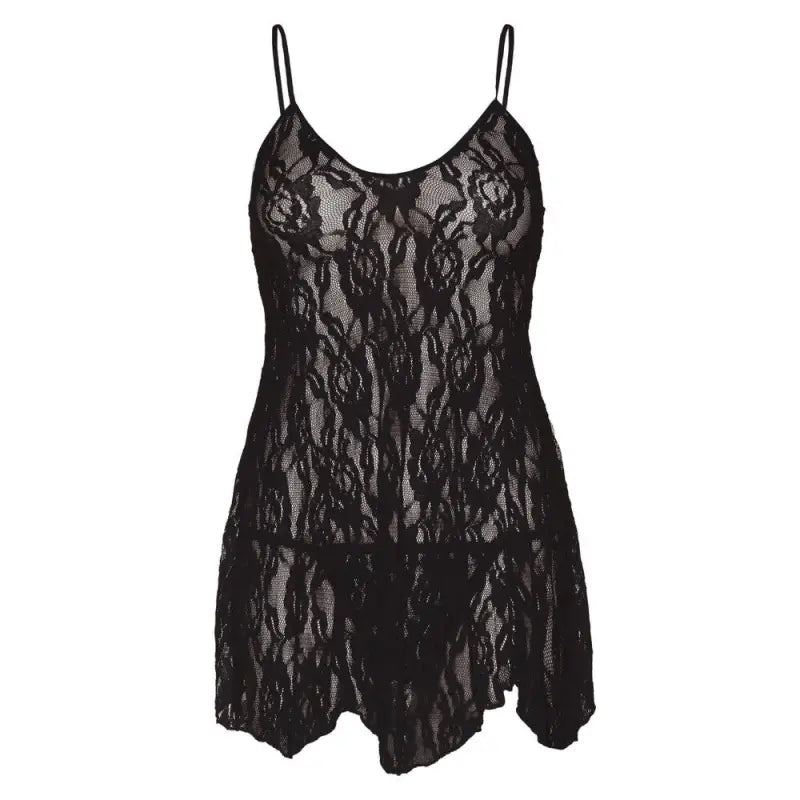 Rose Lace Flair Plus Size Chemise by Leg Avenue