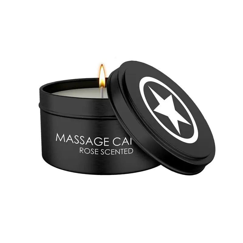 Rose Scented 100g Ouch Massage Candle for Relaxation and Bathing