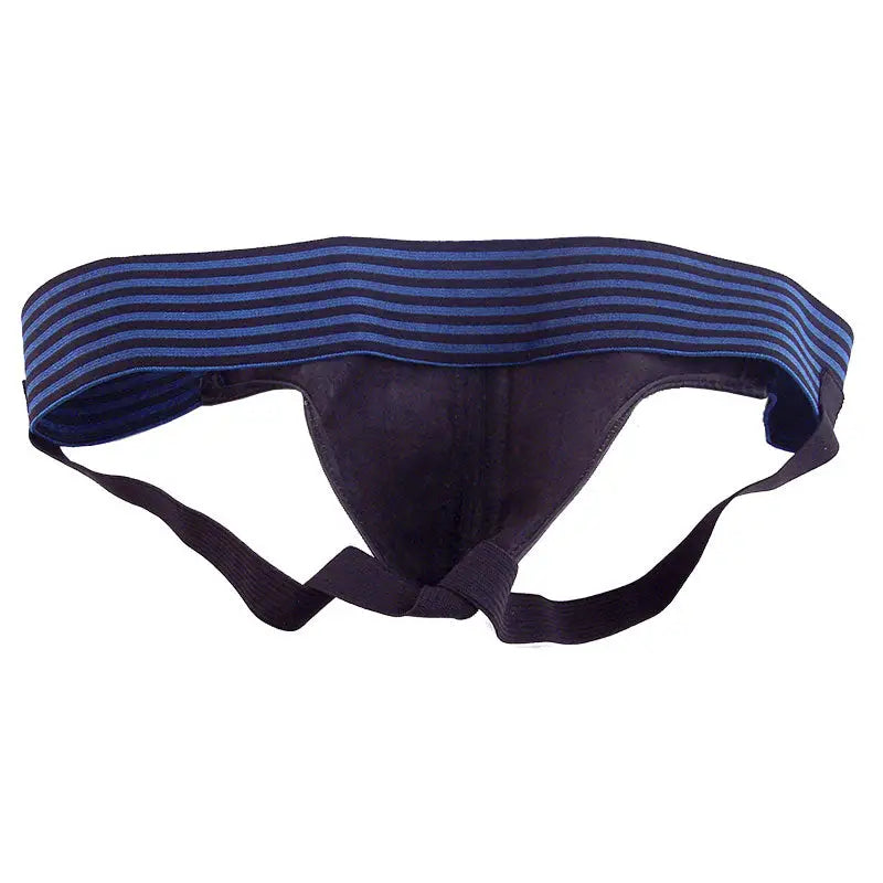 Rouge Garments Jock Black and Blue for Passionate Sporty Style