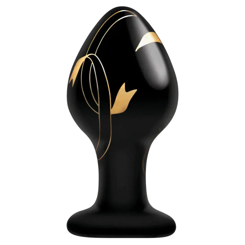Secret Kisses 3.5 Inch Glass Butt Plug for Ultimate Pleasure