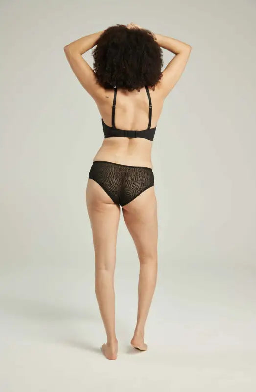 Sheer Deco Hipster Brief Offers Supportive Sheer Finish and Comfort