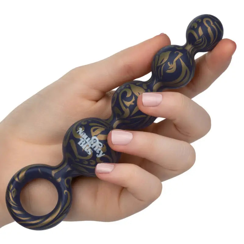 Silicone Booty Beads for Exploring Naughty Bits Butt Pleasure