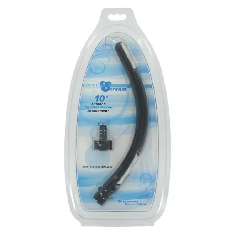 Silicone Comfort Douche with Clean Stream Silicone Nozzle Attachment