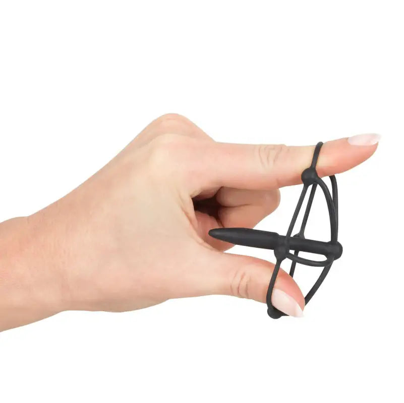 Silicone Penis Plug with Glans Cage for Ultimate Pleasure