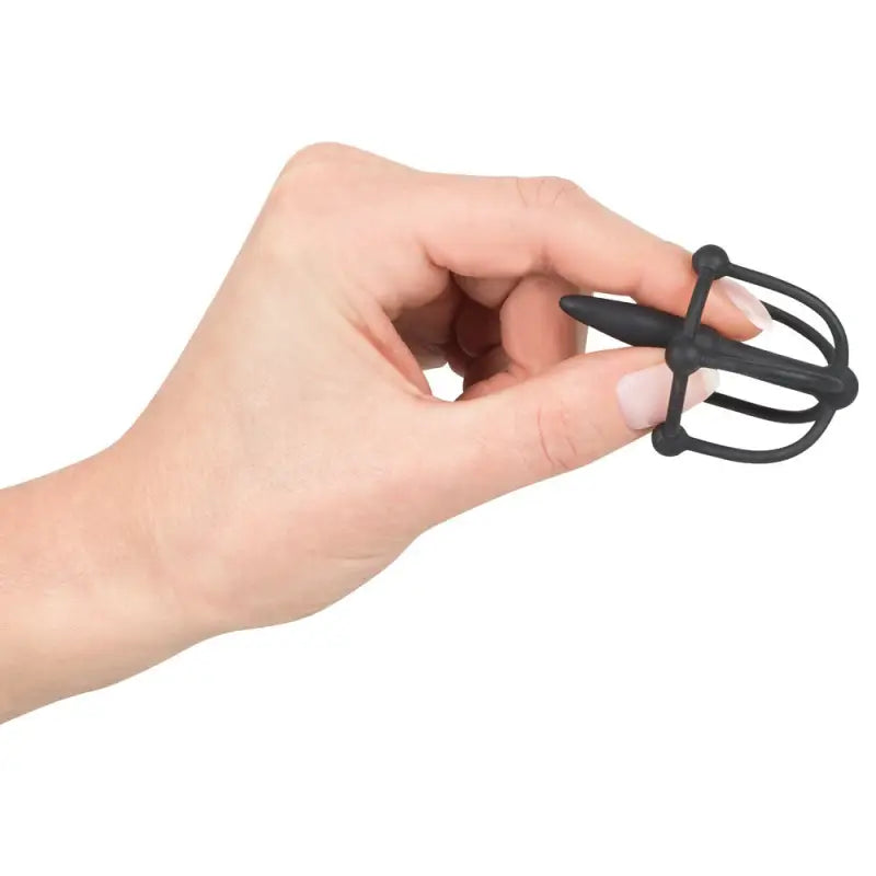 Silicone Penis Plug with Glans Cage for Ultimate Pleasure