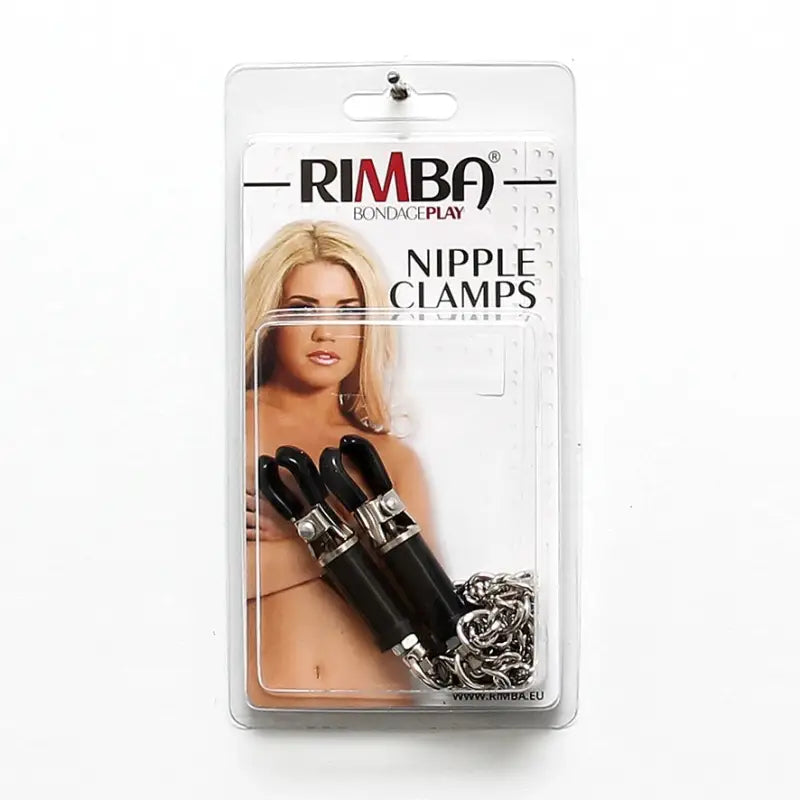 Silver Nipple Clamps for Enhanced Bondage Experience