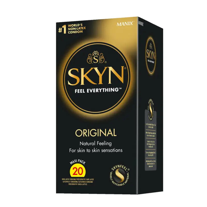 Skyn Latex Free Original Condoms Natural and Regular Options