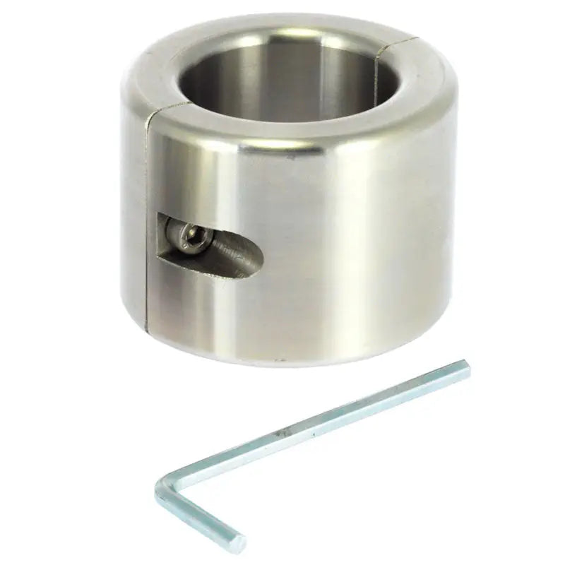 Stainless Steel Ball Stretcher 450g for Enhanced Scrotal Stretching