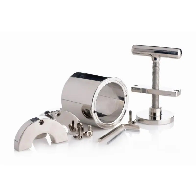 Steel Ball Press Cock and Ball Bondage Gear for Enhanced Experience