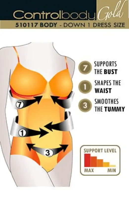 Timeless Elegance in Control Body with Fine Adjustable Straps