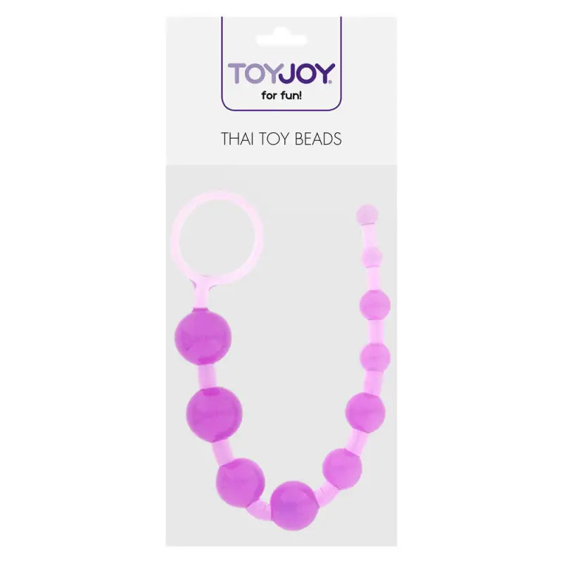 Toy Joy Thai Toy Anal Beads for Enhanced Internal Pleasure