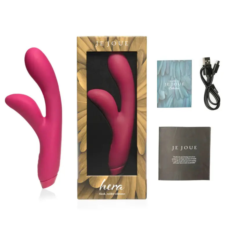 Unleash Bliss with the Je Joue Hera Sleek Rabbit Vibrator in Pink
