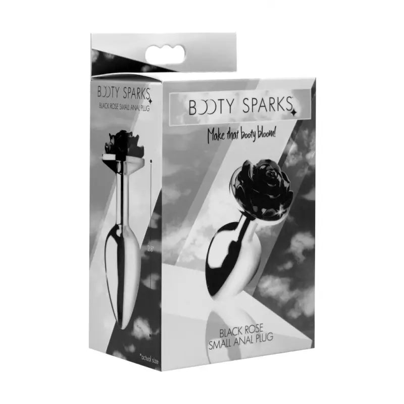Unleash Delight with the Black Rose Anal Plug for Booty Sparks