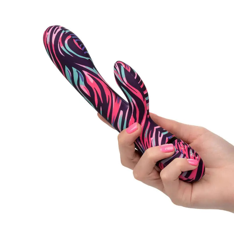 Unleash Ecstasy with the Naughty Bits Menage a Moi Dual Wand Vibrator