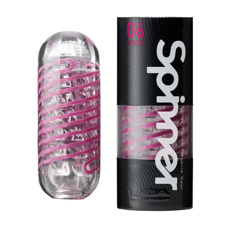 Unleash Intense Pleasure with the Tenga Brick Spinner Masturbator