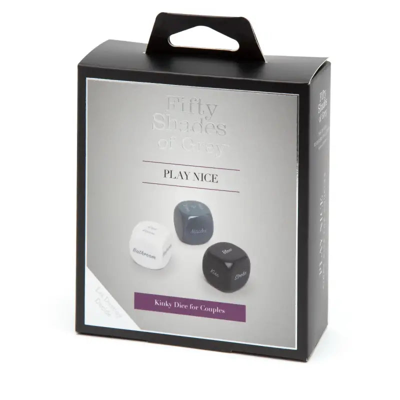 Fifty Shades of Grey Play Nice Role Play Dice