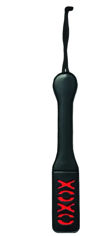 S&M XOXO Paddle: Black