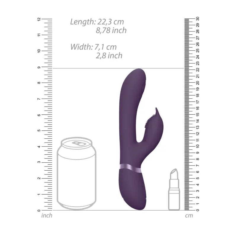 Vive Aimi Pulse Wave G Spot Vibrator in Elegant Purple Design
