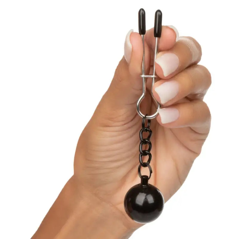 Weighted Tweezer Nipple Clamps for Enhanced Sensation and Control