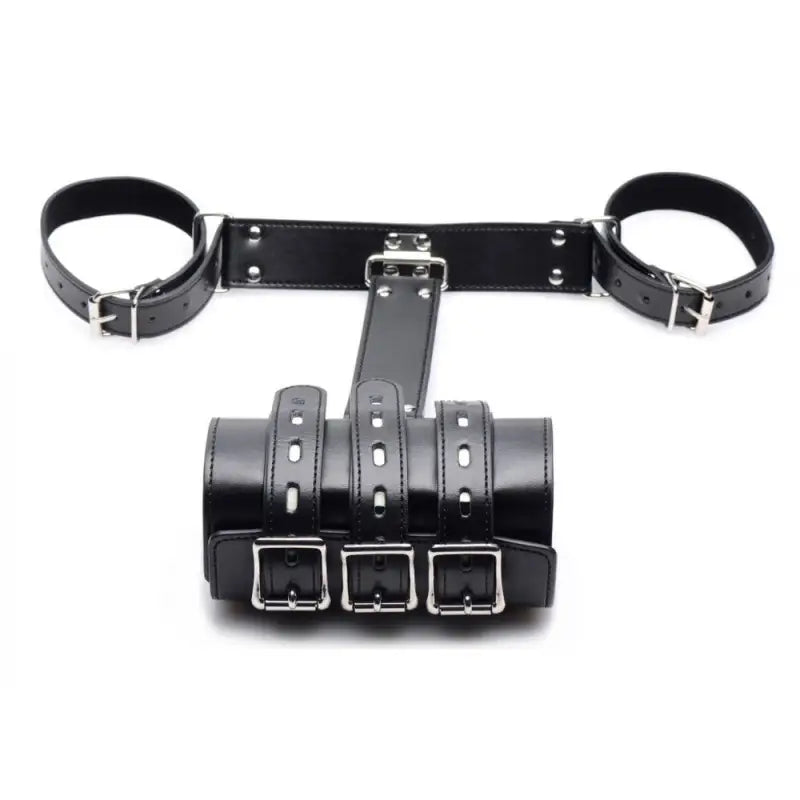 XR Strict Arm Binder Adjustable Restraint for Ultimate Bondage Play