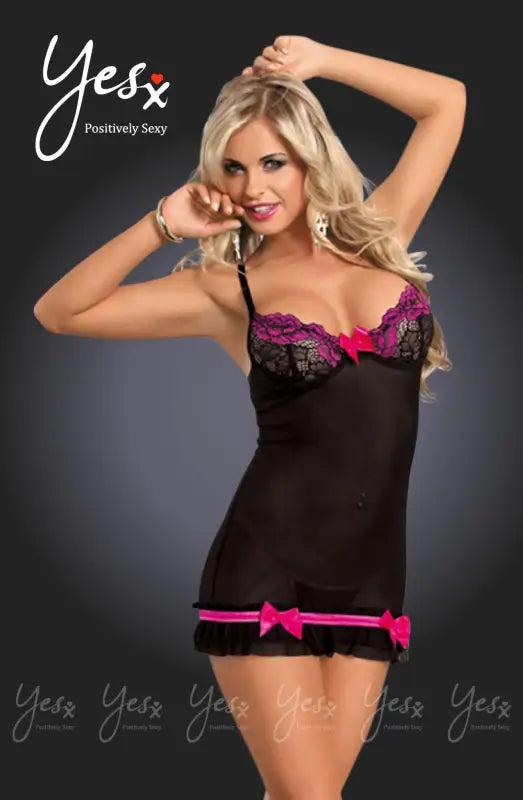 YesX YX673 Dress Rose Black Unleashing Confidence and Seduction