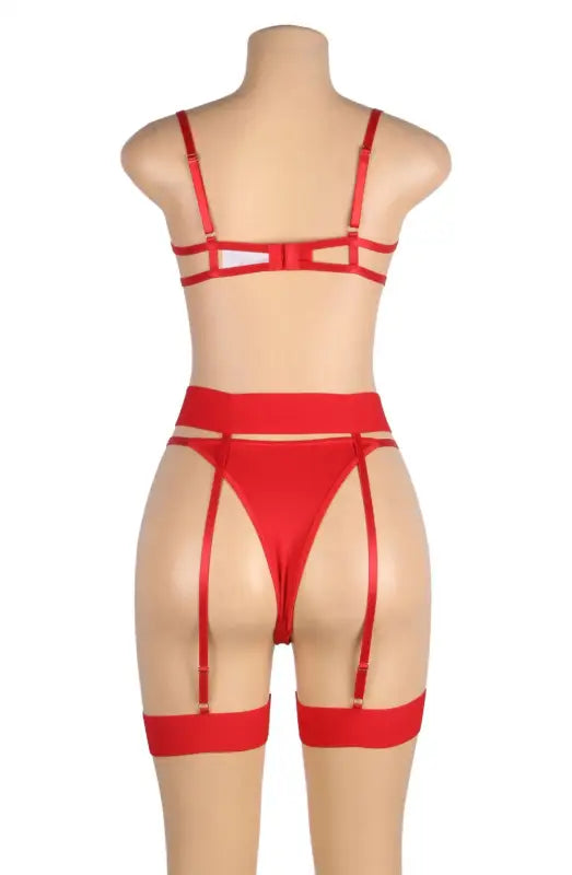 YesX YX845Q Red Bra Set for Timeless Elegance and Modern Desire
