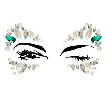 Arista Eye Jewels Sticker EYE001 for Festivals and Parties